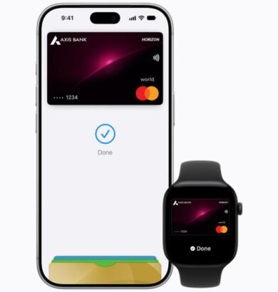 Apple Pay launches in India with Axis Bank credit card support