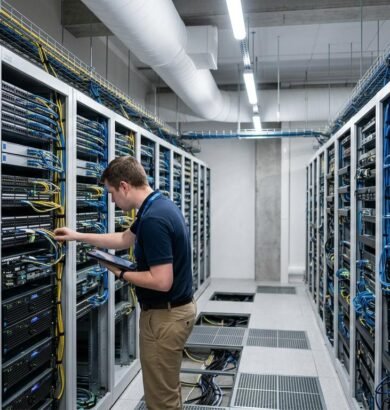 Blockchain in 2026 – Data center infrastructure supporting digital business systems